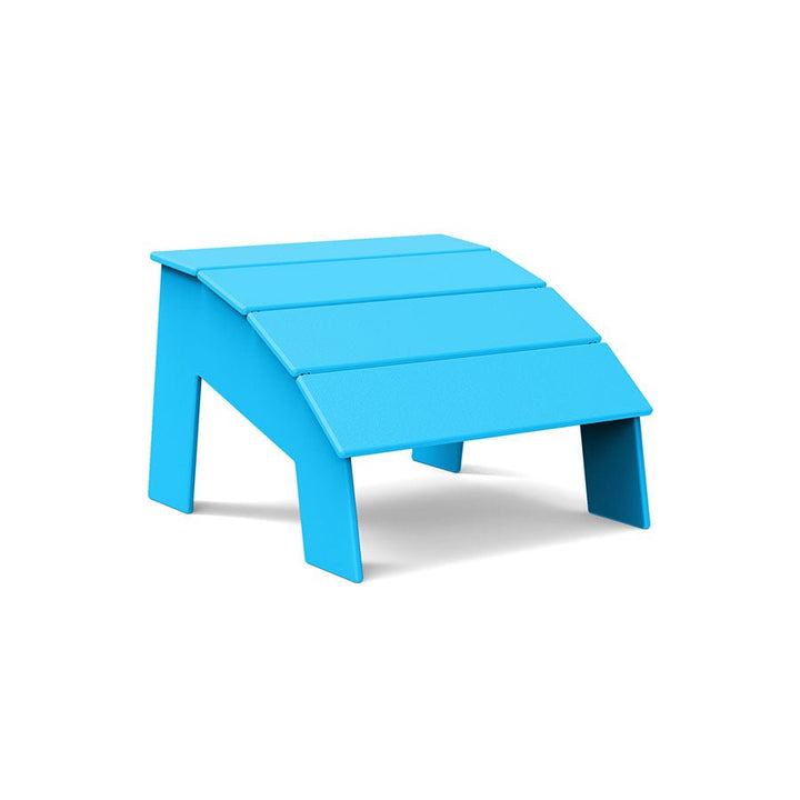 4 Slat Tall Ottoman - Loll Designs - Stools + Benches + Ottomans - Sky Blue - HORNE