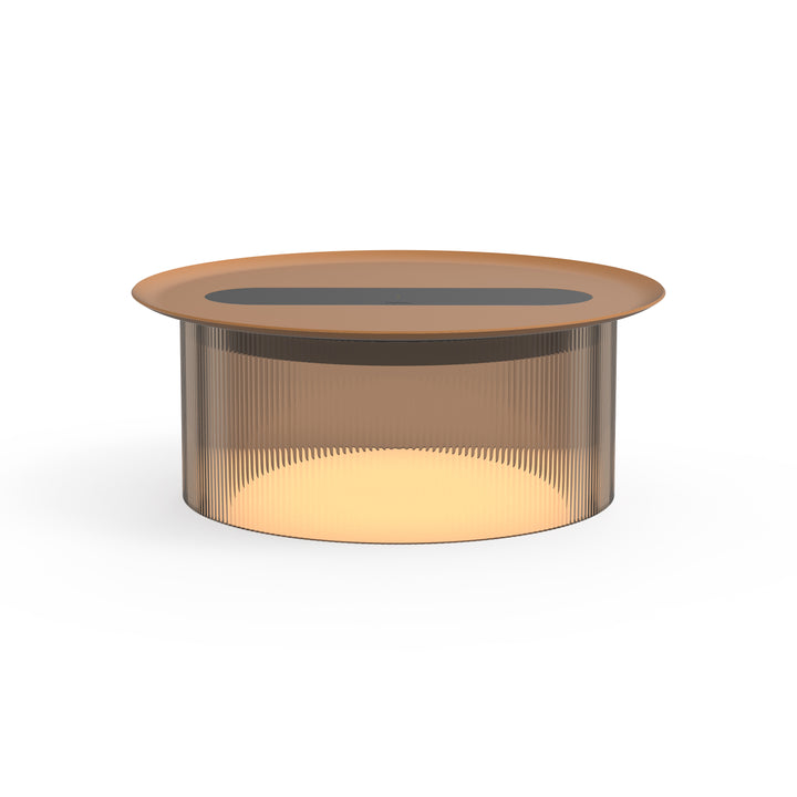 Carousel Table Lamp - Pablo Designs - Table + Task - 4.3" x 12" - Bronze - Terracotta - HORNE