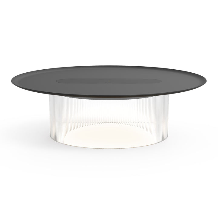 Carousel Table Lamp - Pablo Designs - Table + Task - 4.3" x 16" - Clear - Black - HORNE