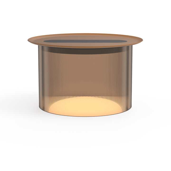 Carousel Table Lamp - Pablo Designs - Table + Task - 6.9" x 12" - Bronze - Terracotta - HORNE