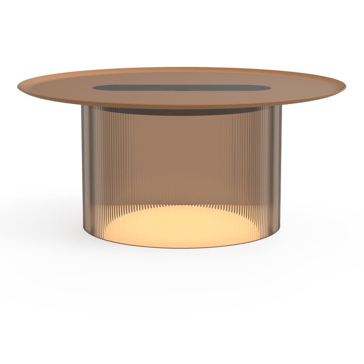 Carousel Table Lamp - Pablo Designs - Table + Task - 6.9" x 16" - Bronze - Terracotta - HORNE