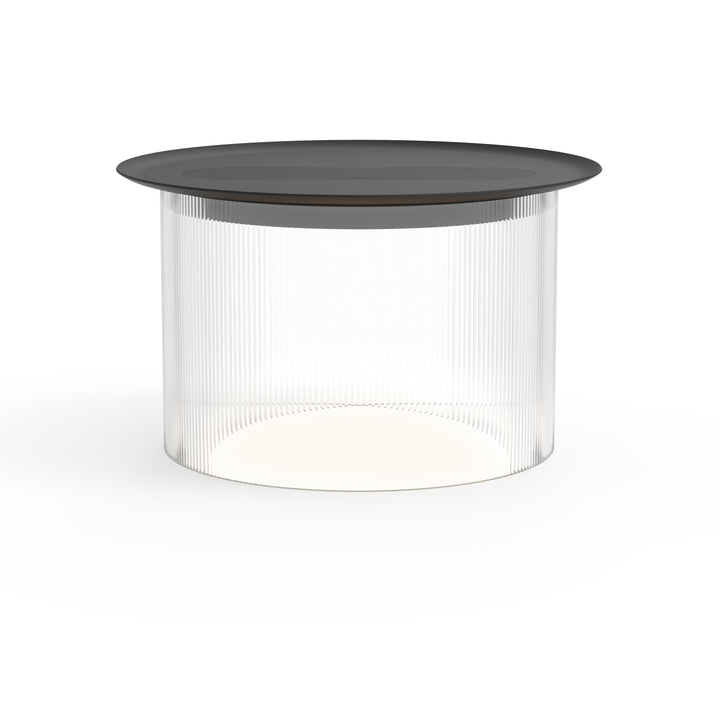 Carousel Table Lamp - Pablo Designs - Table + Task - 6.9" x 12" - Clear - Black - HORNE
