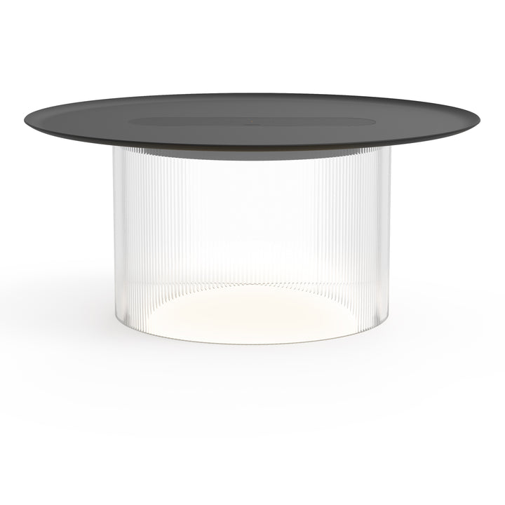 Carousel Table Lamp - Pablo Designs - Table + Task - 6.9" x 16" - Clear - Black - HORNE
