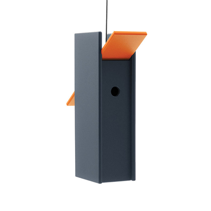 Rapson Birdhouse - Loll Designs - Outdoor Accessories - Sunset Orange - Grey - HORNE