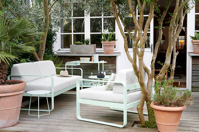 Cocotte Side Table - Small - Fermob - Tables + Desks - Acapulco Blue - HORNE