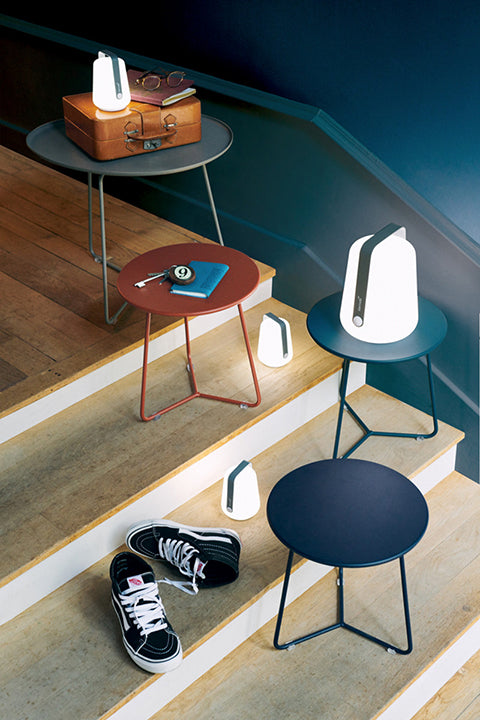 Cocotte Side Table - Small - Fermob - Tables + Desks - Acapulco Blue - HORNE