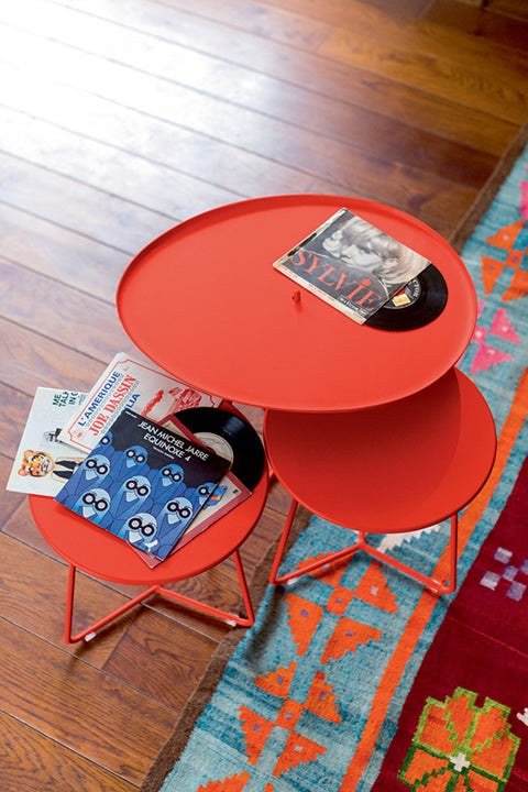 Cocotte Side Table - Small - Fermob - Tables + Desks - Lapilli Grey - HORNE