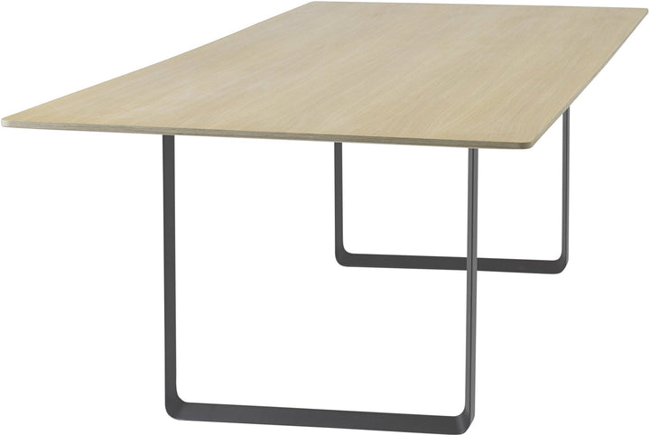 70/70 Table - 116" x 42.5" - Muuto - Table + Task - Oak Top & White Base - HORNE