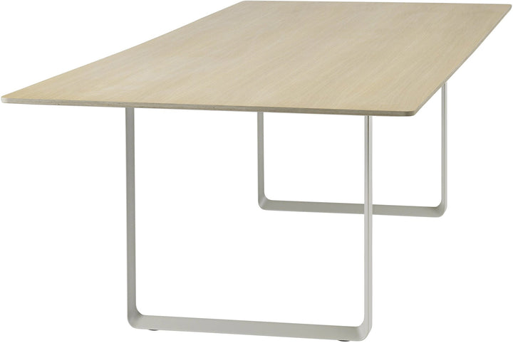 70/70 Table - 67" x 33.5" - Muuto - Table + Task - Oak Top & Black Base - HORNE