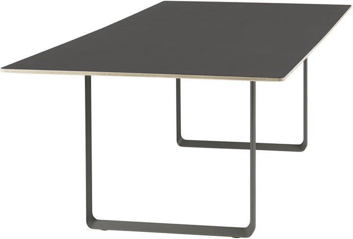 70/70 Table - 67" x 33.5" - Muuto - Table + Task - Black Top & Black Base - HORNE