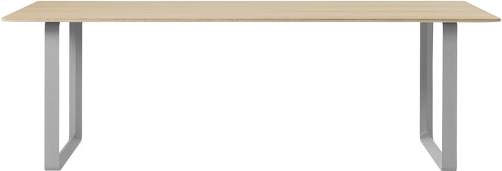 70/70 Table - 88.5" x 35.5" - Muuto - Table + Task - Oak Top & Grey Base - HORNE