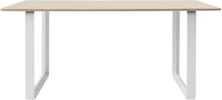 70/70 Table - 88.5" x 35.5" - Muuto - Table + Task - Oak Top & White Base - HORNE