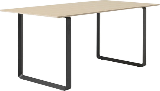 70/70 Table - 88.5" x 35.5" - Muuto - Table + Task - Oak Top & Black Base - HORNE
