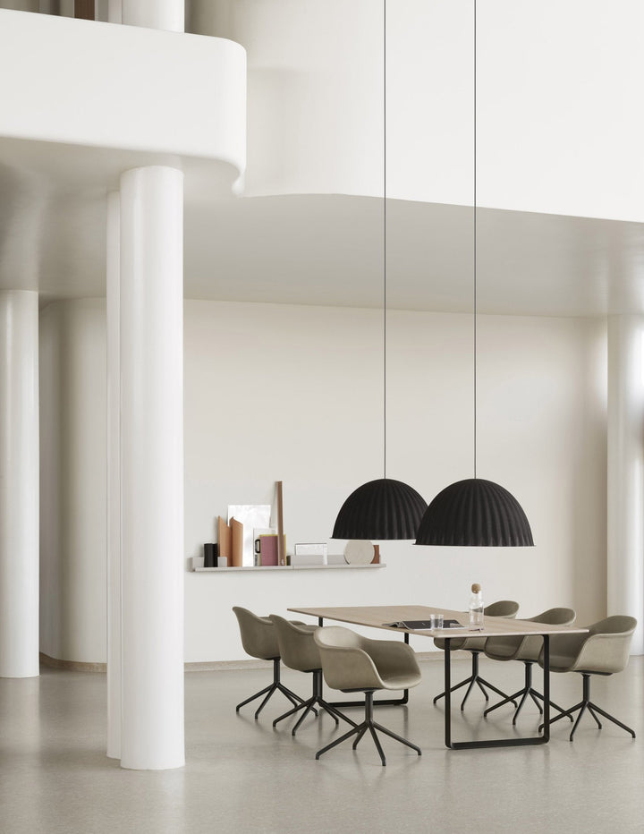 70/70 Table - 88.5" x 35.5" - Muuto - Table + Task - Oak Top & Sand Base - HORNE