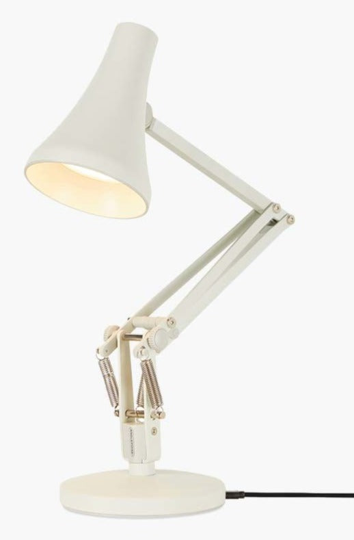 90 Mini Mini Desk Lamp - Anglepoise - Table + Task - Jasmine White - HORNE