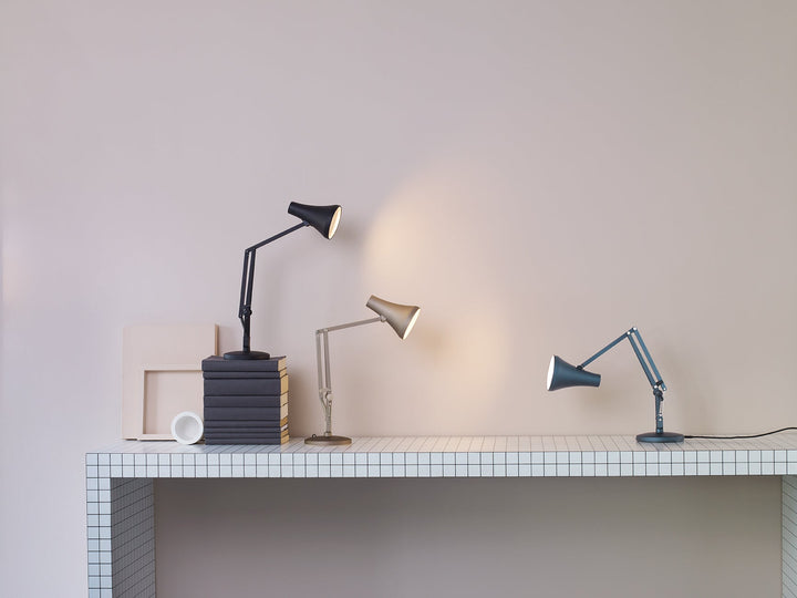 90 Mini Mini Desk Lamp - Anglepoise - Table + Task - Kelp Green - HORNE
