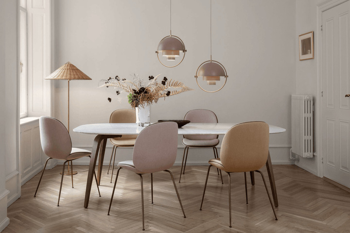 9602 Floor Lamp - Gubi - Floor Lamps - Bamboo - HORNE