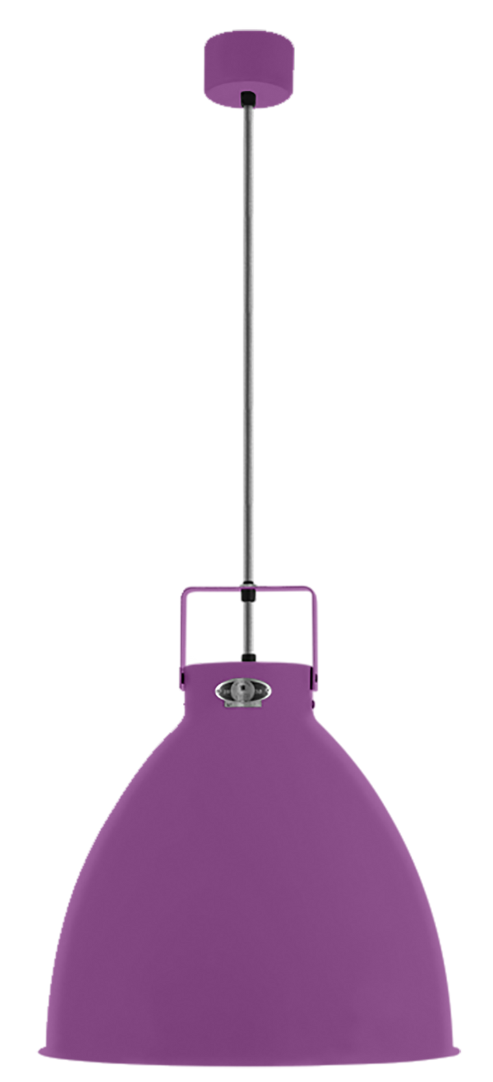 Augustin Pendant - A360 - Matte Finish - Jielde - Pendants - Silver - Fuschia - RAL4008 - HORNE