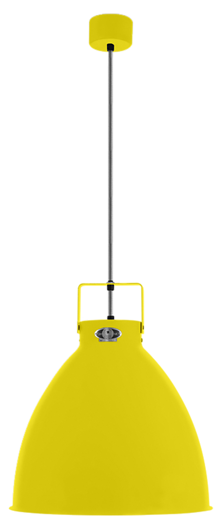 Augustin Pendant - A360 - Matte Finish - Jielde - Pendants - Silver - Yellow Sulfur - RAL1016 - HORNE