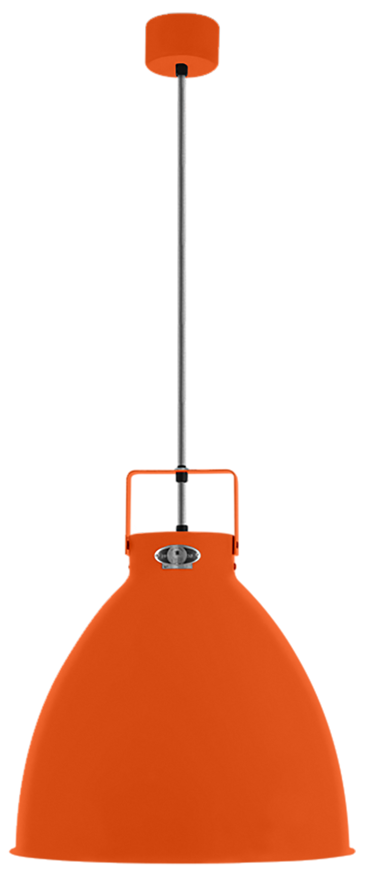 Augustin Pendant - A360 - Matte Finish - Jielde - Pendants - Silver - Orange - RAL2004 - HORNE