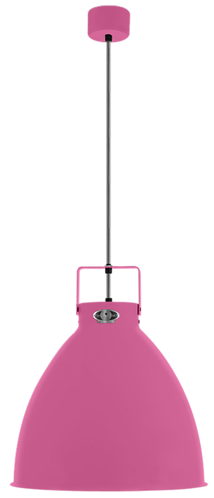 Augustin Pendant - A360 - Matte Finish - Jielde - Pendants - Silver - Pink - RAL4003 - HORNE