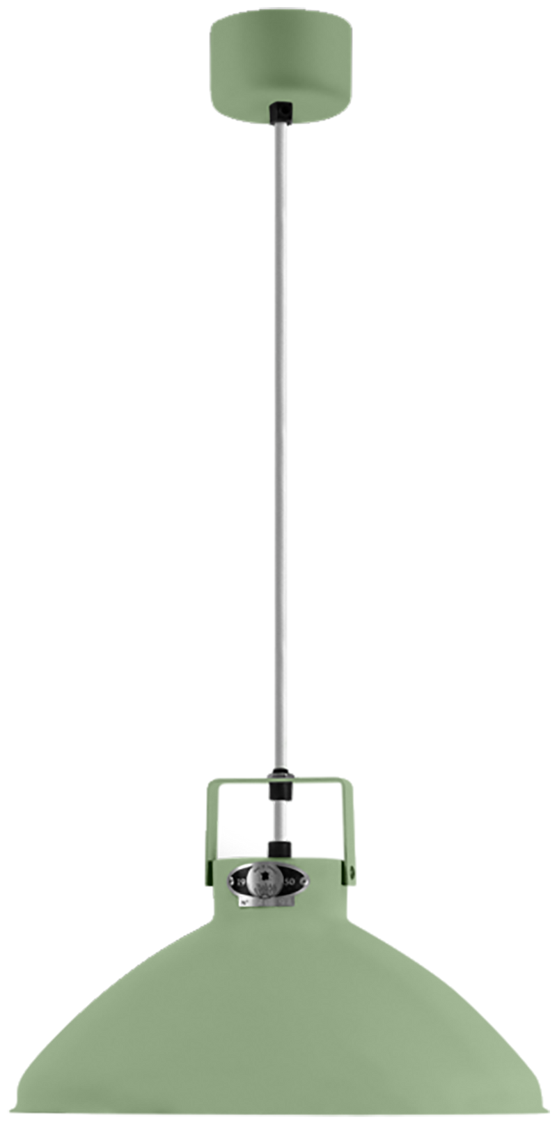 Beaumont Pendant - B240 - Matte Finish - Jielde Pendants - White - Silver - HORNE