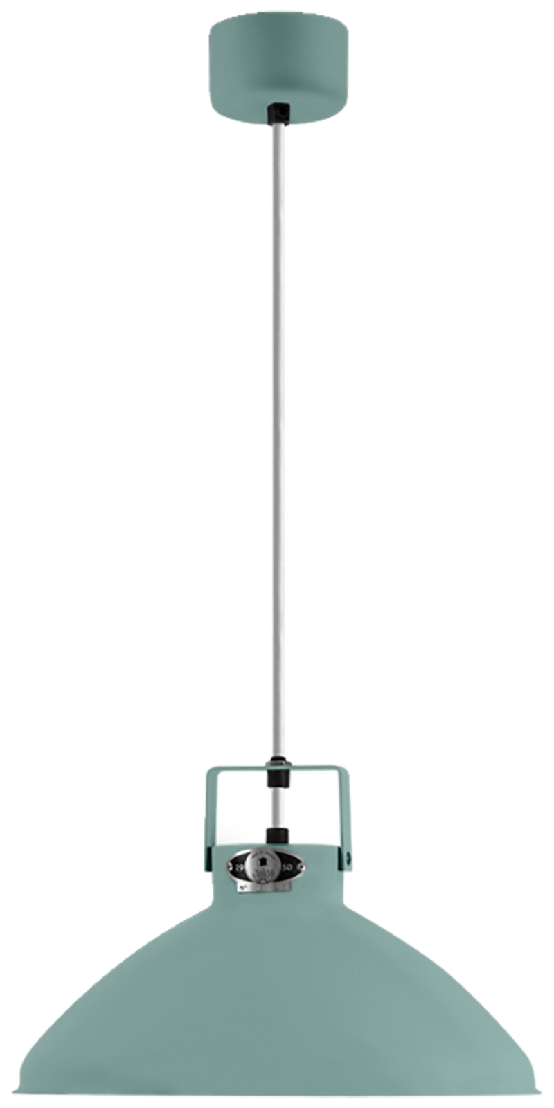 Beaumont Pendant - B240 - Matte Finish - Jielde Pendants - White - Silver - HORNE