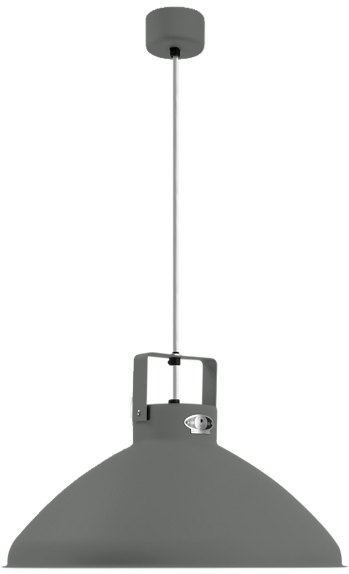 Beaumont Pendant - B360 - Matte Finish - Jielde Pendants - Mouse Grey - RAL7005 - Silver - HORNE
