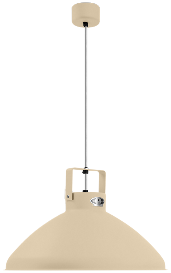 Beaumont Pendant - B360 - Matte Finish - Jielde Pendants - Mouse Grey - RAL7005 - Silver - HORNE