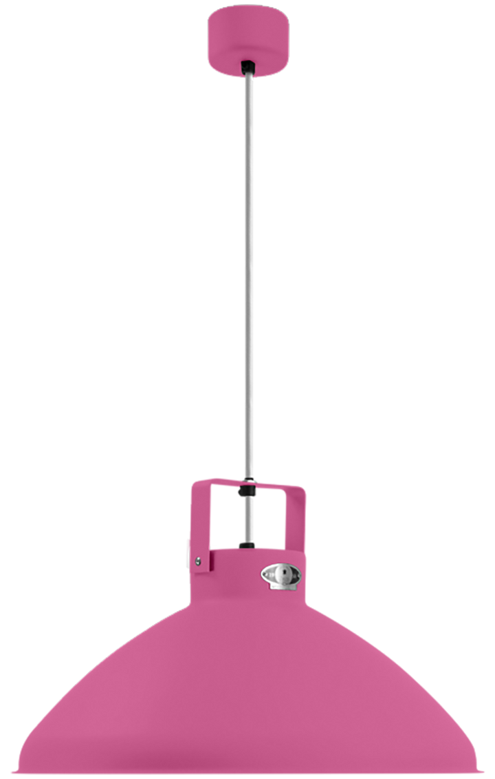 Beaumont Pendant - B360 - Matte Finish - Jielde Pendants - Burgundy - RAL3005 - Silver - HORNE