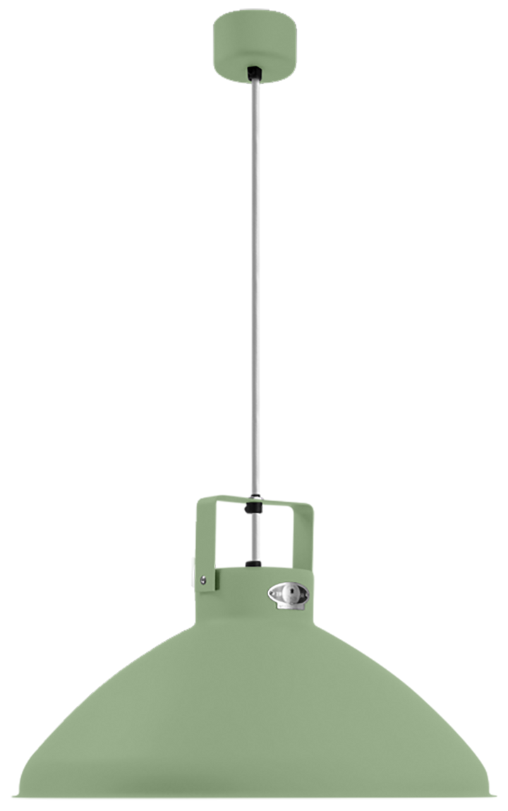 Beaumont Pendant - B360 - Matte Finish - Jielde Pendants - Orange - RAL2004 - Silver - HORNE