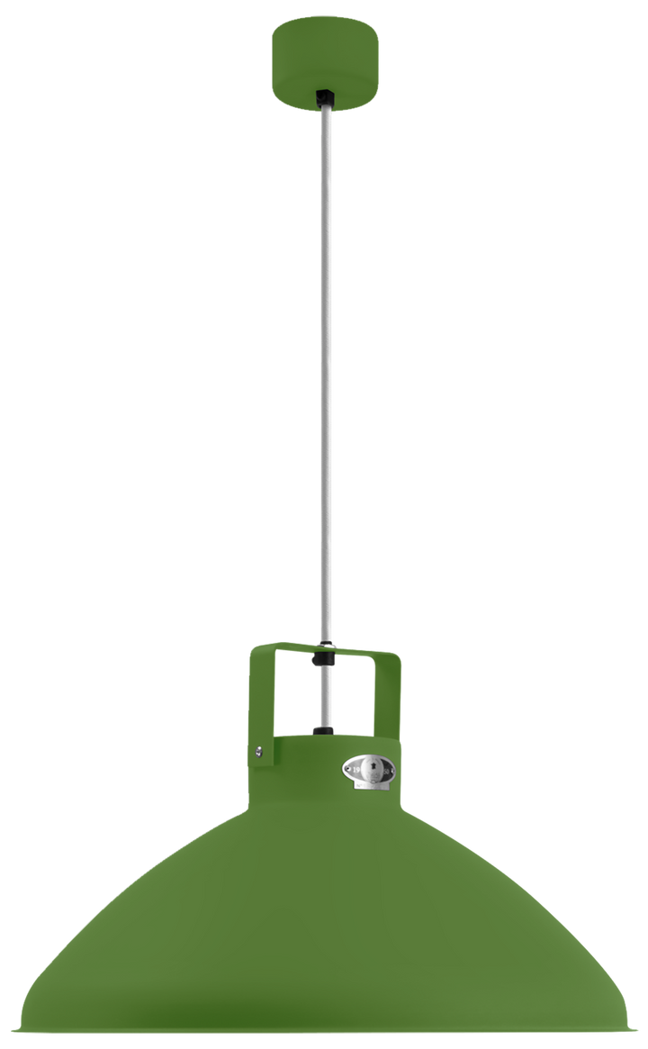 Beaumont Pendant - B360 - Matte Finish - Jielde Pendants - Blue - RAL5012 - Silver - HORNE