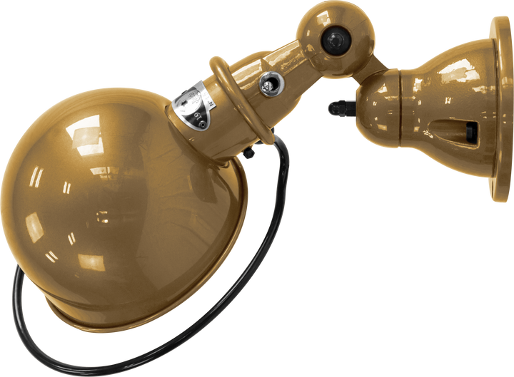 Loft Wall Sconce - D1000X - Glossy Finish - Jielde - Wall Sconces - No Switch - Bronze - RAL1036 - HORNE