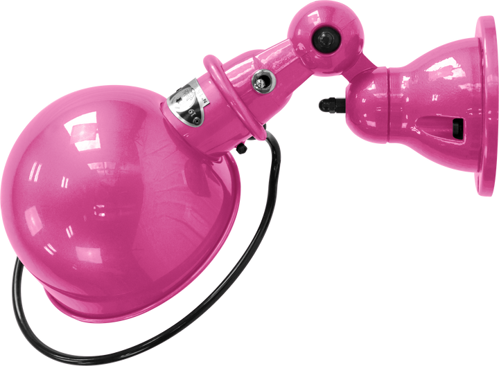 Loft Wall Sconce - D1000X - Glossy Finish - Jielde - Wall Sconces - No Switch - Pink - RAL4003 - HORNE