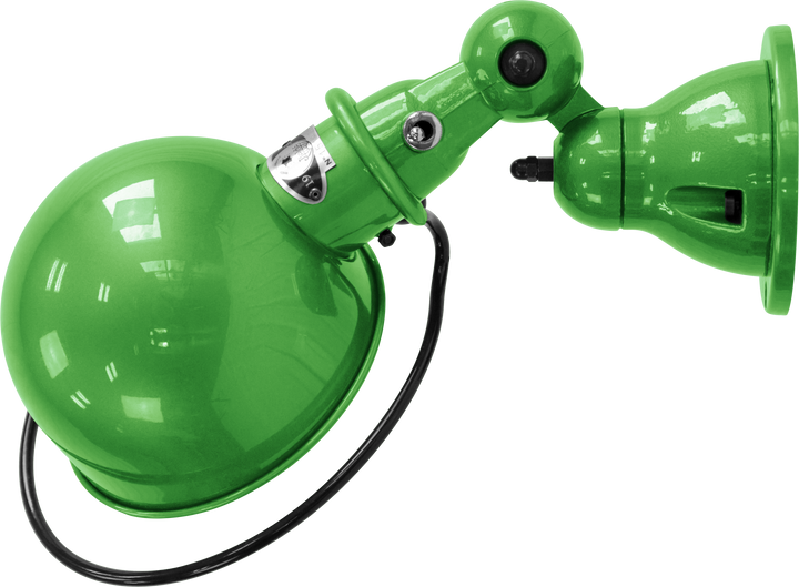 Loft Wall Sconce - D1000X - Glossy Finish - Jielde - Wall Sconces - No Switch - Apple Green - RAL6018 - HORNE