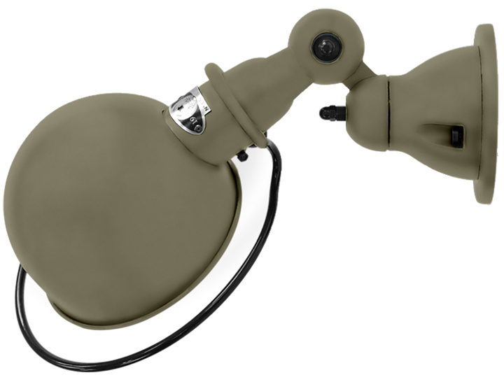 Loft Wall Sconce - D1000X - Matte Finish - Jielde - Wall Sconces - No Switch - Khaki - RAL7002 - HORNE