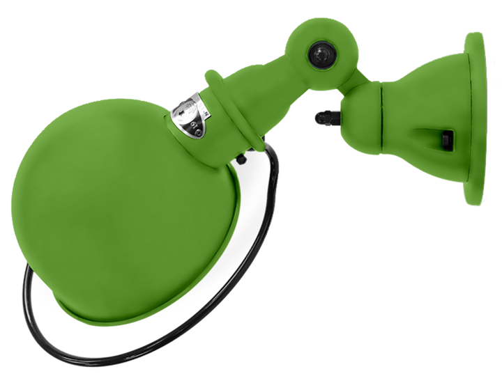 Loft Wall Sconce - D1000X - Matte Finish - Jielde - Wall Sconces - No Switch - Apple Green - RAL6018 - HORNE