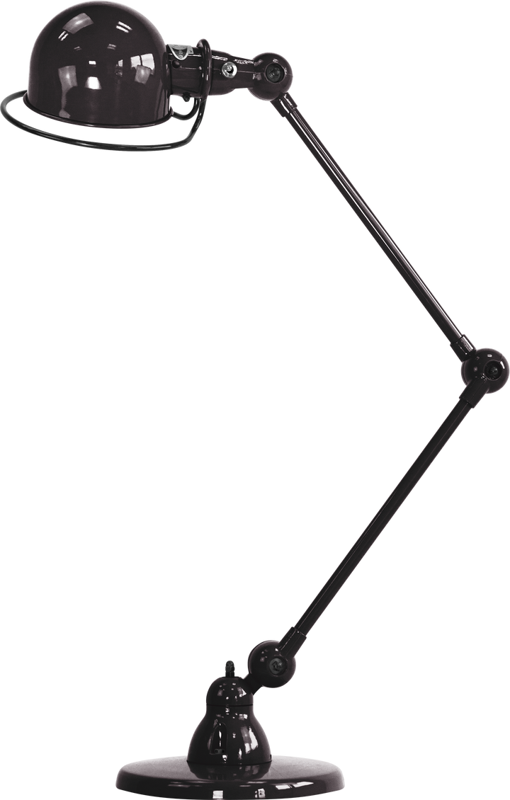 Loft Desk Lamp - D6440 - Jielde - Table + Task - Glossy - Black - RAL9011 - HORNE