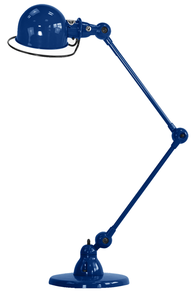 Loft Desk Lamp - D6440 - Jielde - Table + Task - Glossy - Chrome - HORNE