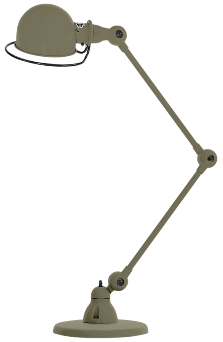 Loft Desk Lamp - D6440 - Jielde - Table + Task - Matte - Khaki - RAL7002 - HORNE