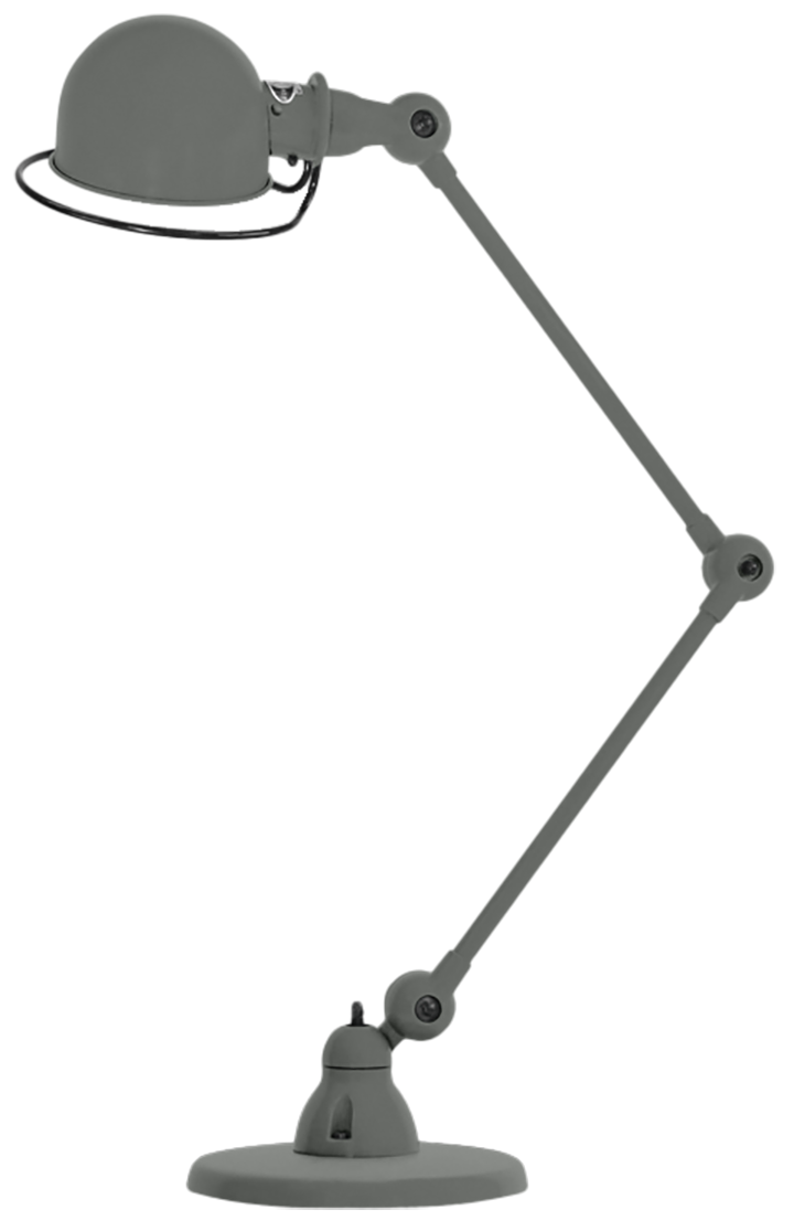 Loft Desk Lamp - D6440 - Jielde - Table + Task - Matte - Mouse Grey - RAL7005 - HORNE