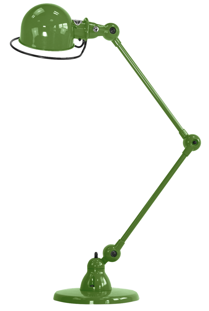 Loft Desk Lamp - D6440 - Jielde - Table + Task - Glossy - Herb Green - RAL6010 - HORNE