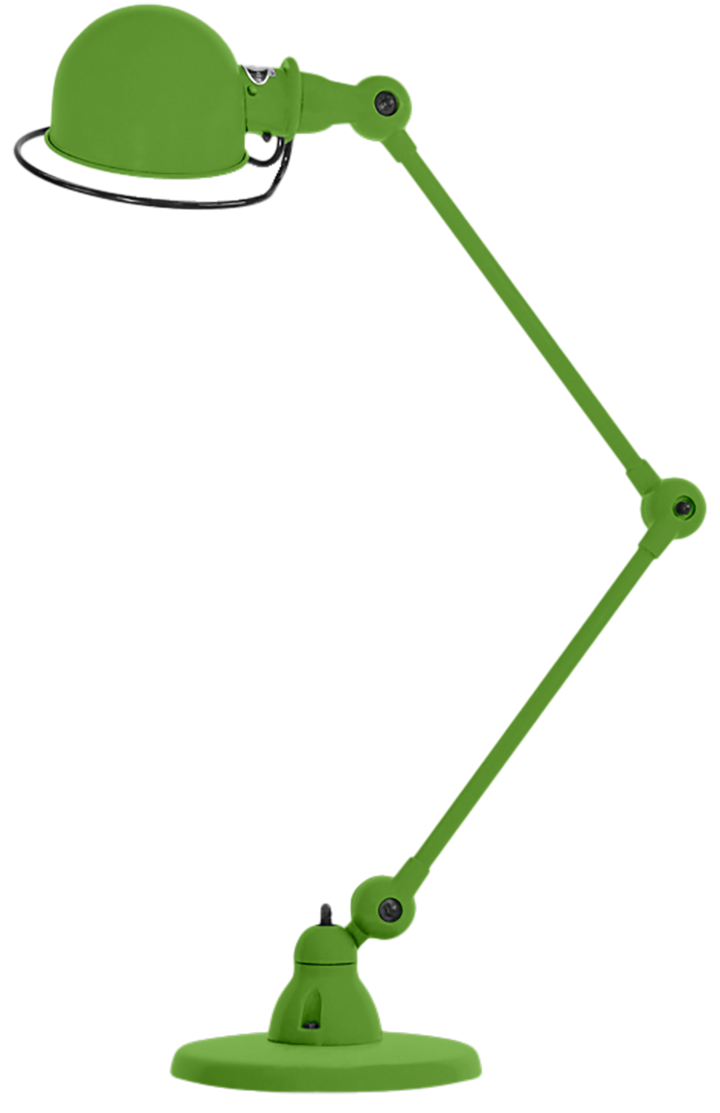 Loft Desk Lamp - D6440 - Jielde - Table + Task - Matte - Apple Green - RAL6018 - HORNE