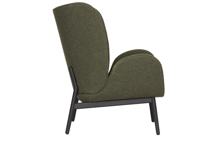 Enclose Armchair - Fogia - Chairs - Barnum - Pine - Black - HORNE