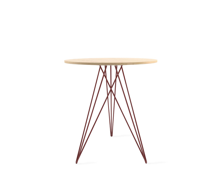Hudson Side Table - Tronk - Tables + Desks - Maple - Blood Red - HORNE