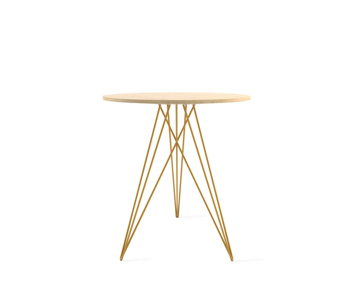 Hudson Side Table - Tronk - Tables + Desks - Maple - Mustard - HORNE