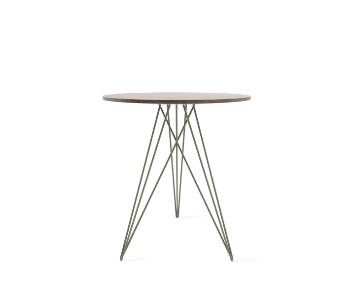 Hudson Side Table - Tronk - Tables + Desks - Walnut - Prairie Green - HORNE