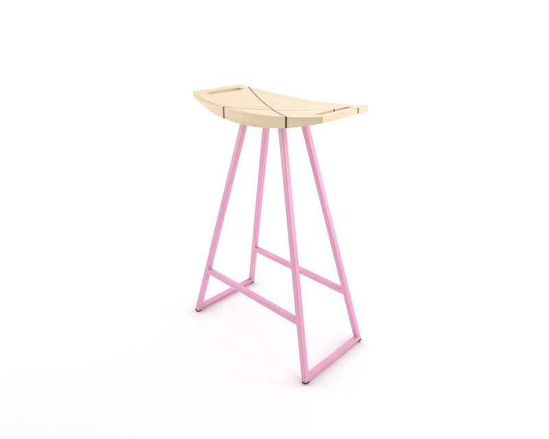 Roberts Counter Stool - Tronk - Stools + Benches + Ottomans - Walnut - Green - HORNE
