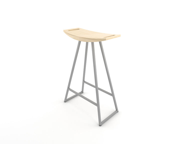 Roberts Counter Stool - Tronk - Stools + Benches + Ottomans - Maple - Gray - HORNE