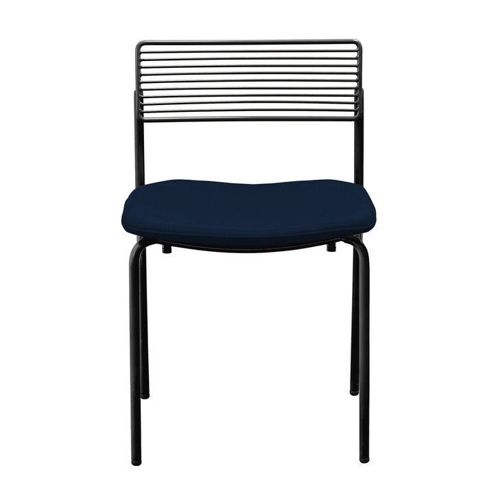 The Rachel Chair - Set of 2 - Bend Goods - Chairs - Black - Add Navy Seat Pad - HORNE